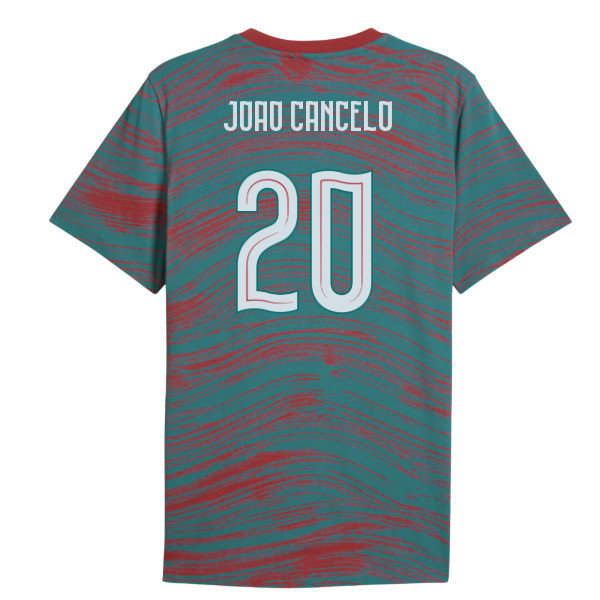 2026-2027 Portugal FtblCulture Tee AOP (Red) (Joao Cancelo 20)-SoccerKits Hub | Buy Soccer Jerseys Online